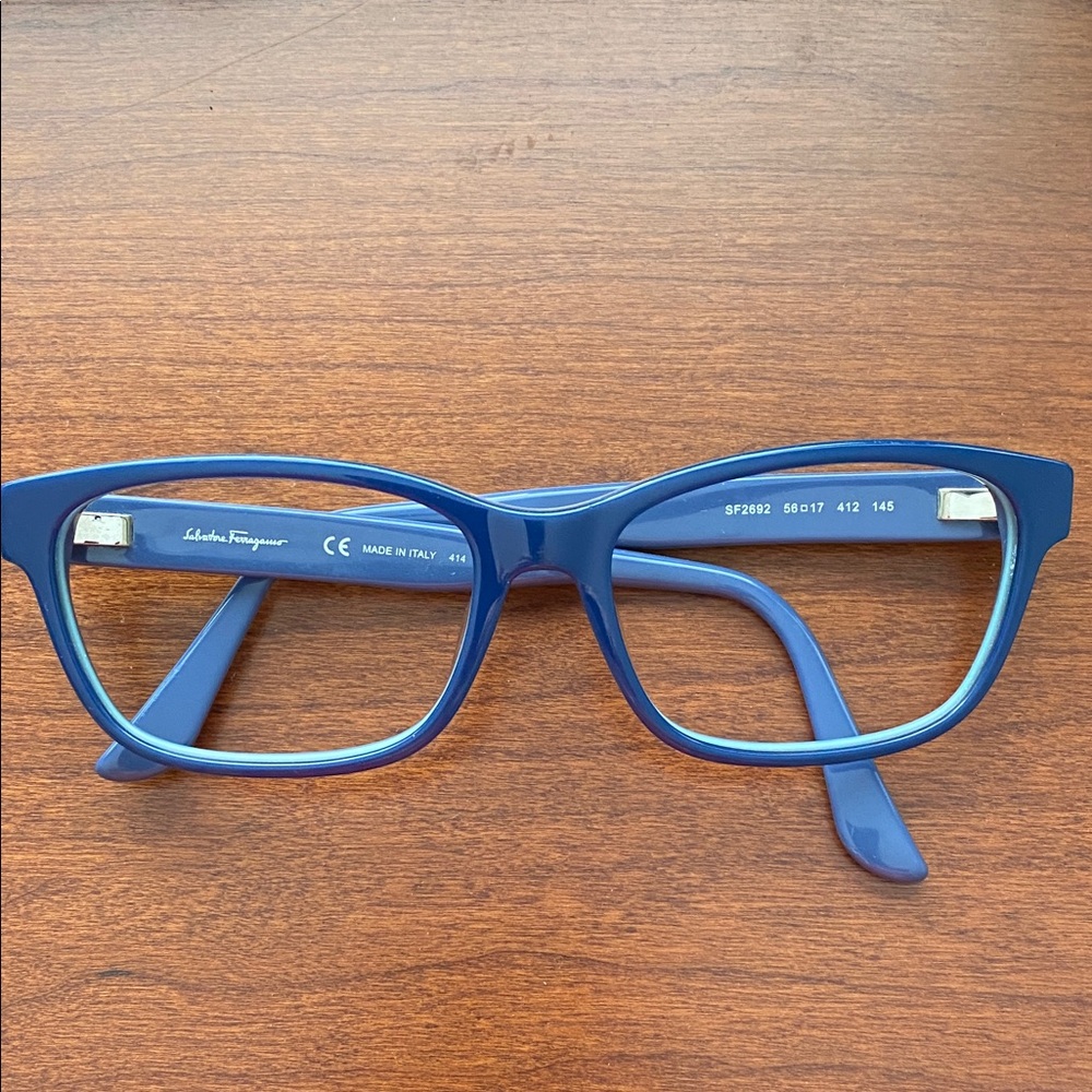 Salvatore Ferragamo Blue Women's glasses